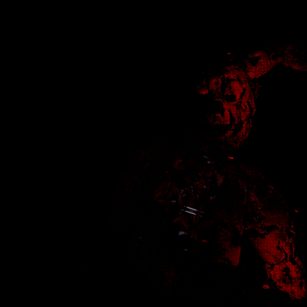 Render 3D de FNAF AS, plano 3
